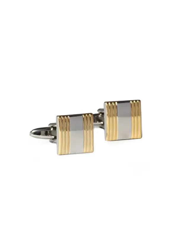 Belmonte Men Golden Bright Assorted Cufflinks