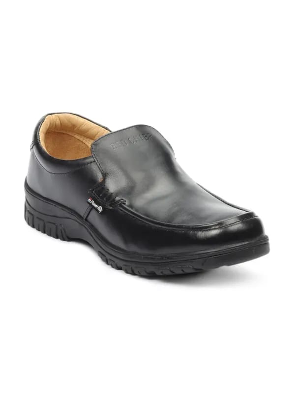 Red Chief Men Black Shoes