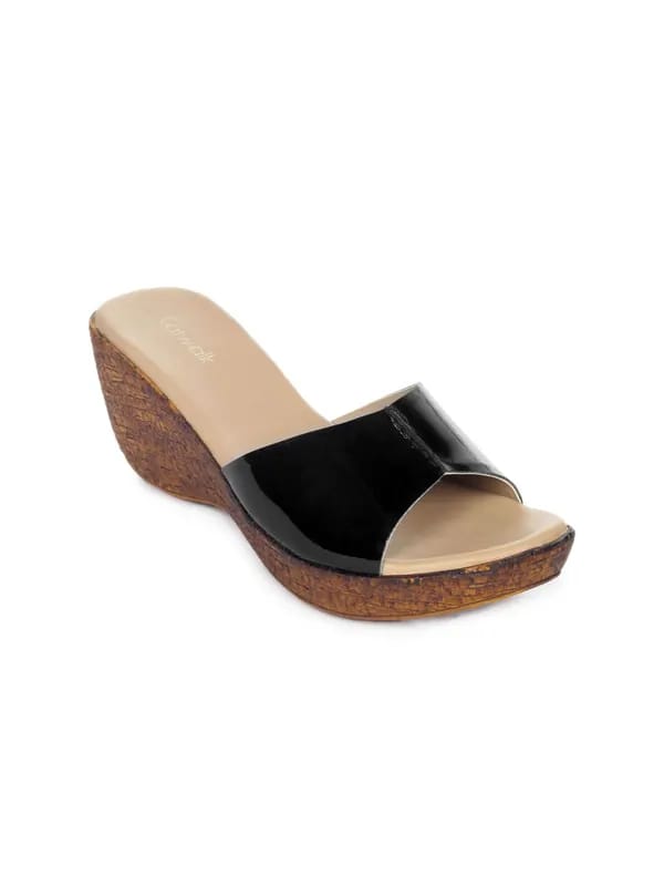 Catwalk Women Black Wedges