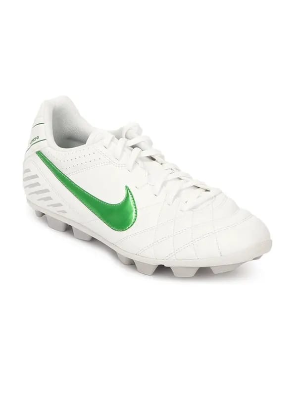 Nike Men Tiempo Natural IV Vtr White Sports Shoes