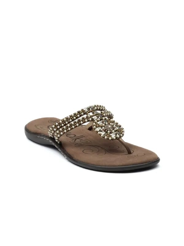 Catwalk Women Gold Flats