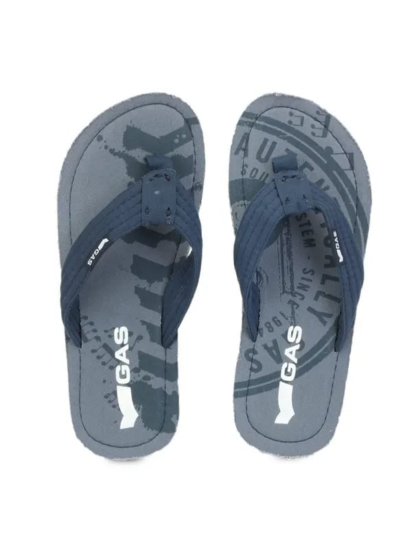 Gas Men Blue Flip Flops