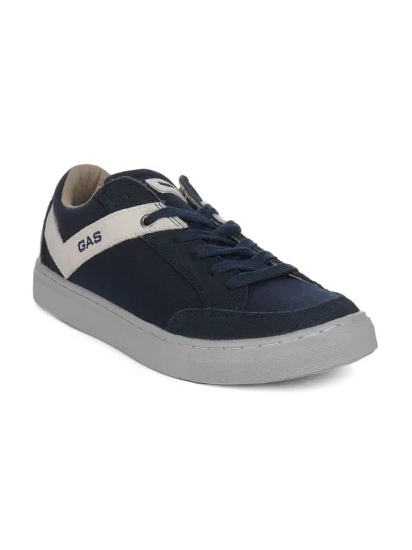 Gas Men Mila Navy Blue Shoes