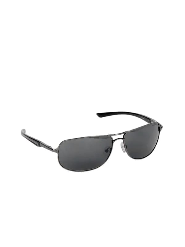Park Avenue Men Metallic Frame Sunglasses