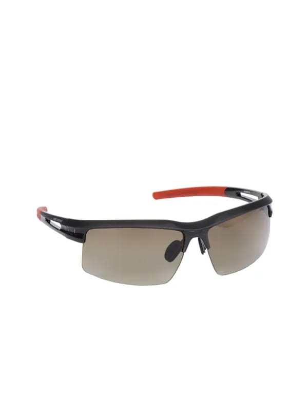 Park Avenue Men Black Frame Sunglasses