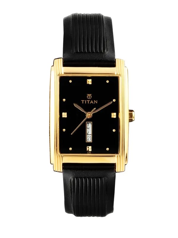 Titan Men Black Watch