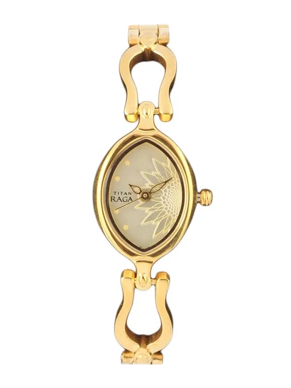 Titan Women Gold Watch