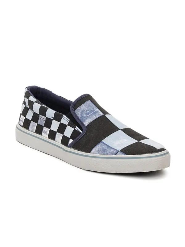 Quiksilver Men Black & Blue Shoes