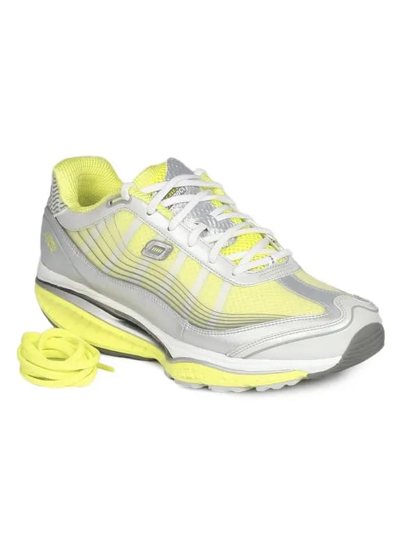 Skechers Women Yellow & Silver Sports Shoes