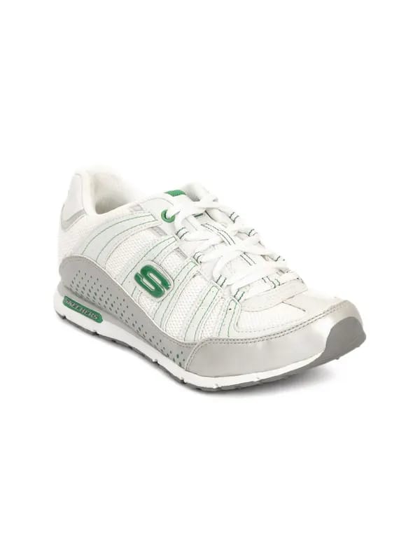 Skechers Women White Sports Shoes