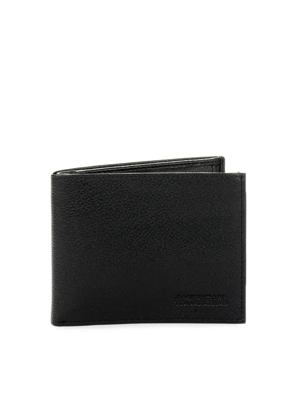 American Tourister Men Black Organiser Wallet