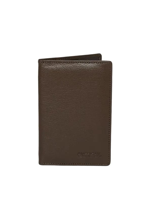 American Tourister Unisex Brown Passport Holder