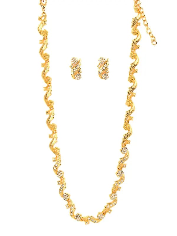 Estelle Women Gold Jewellery Set