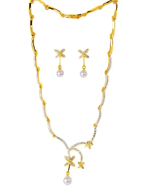 Estelle Women Gold Jewellery Set