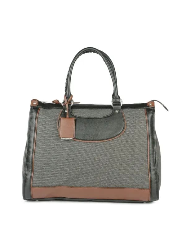 French Connection Women Grey & Brown Handbag