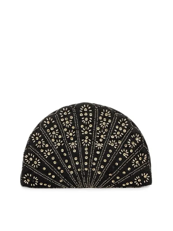 French Connection Women Black Clutch