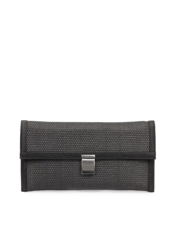French Connection Women Black Clutch