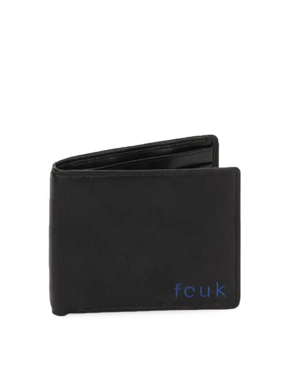 French Connection Men Black Wallet