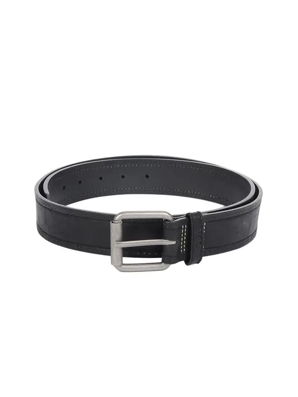 French Connection Men Black Tobacco Belt