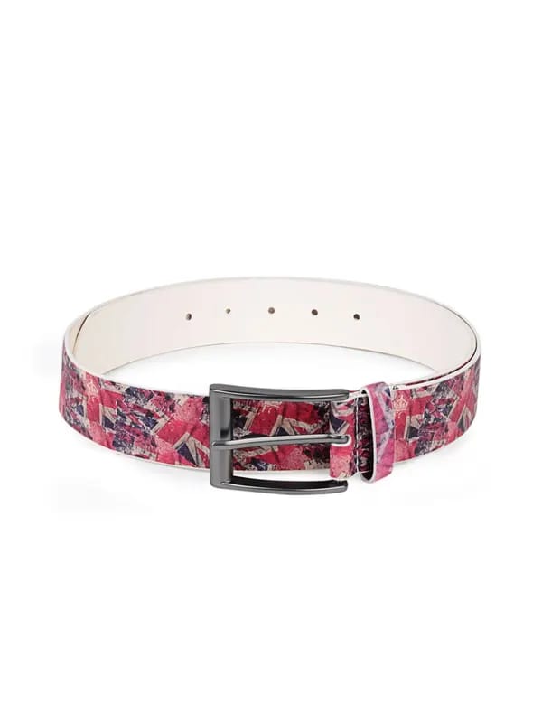 French Connection Men Red Belt