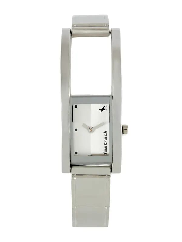Fastrack Women Silver Dial Watch
