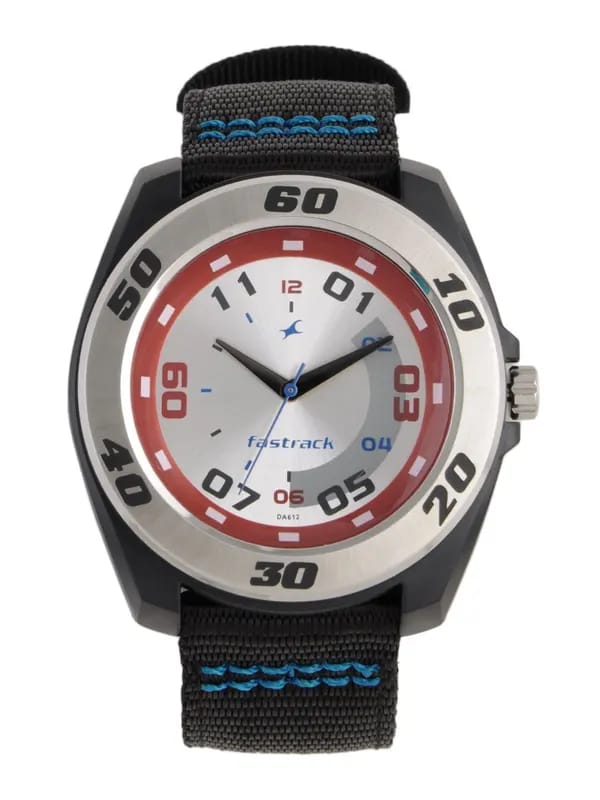 Fastrack Men Silver Dial Watch