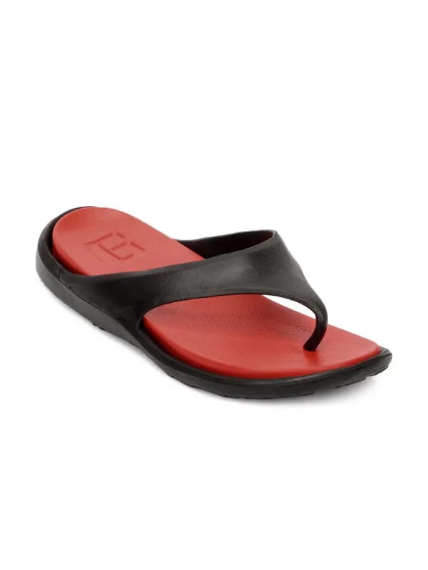 Gliders Unisex Red Spiner Flip Flops