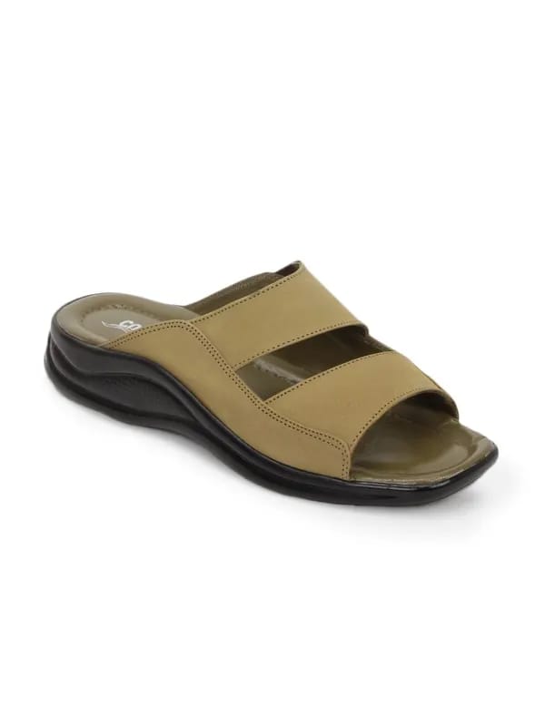 Coolers Men Khaki Sandals