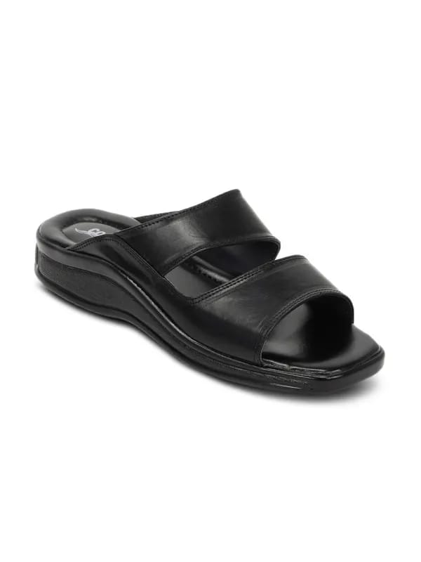 Coolers Men Black Sandals