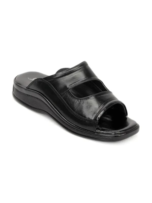 Coolers Men Black Sandals