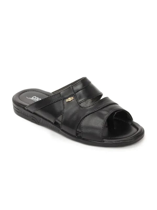 Coolers Men Black Sandals