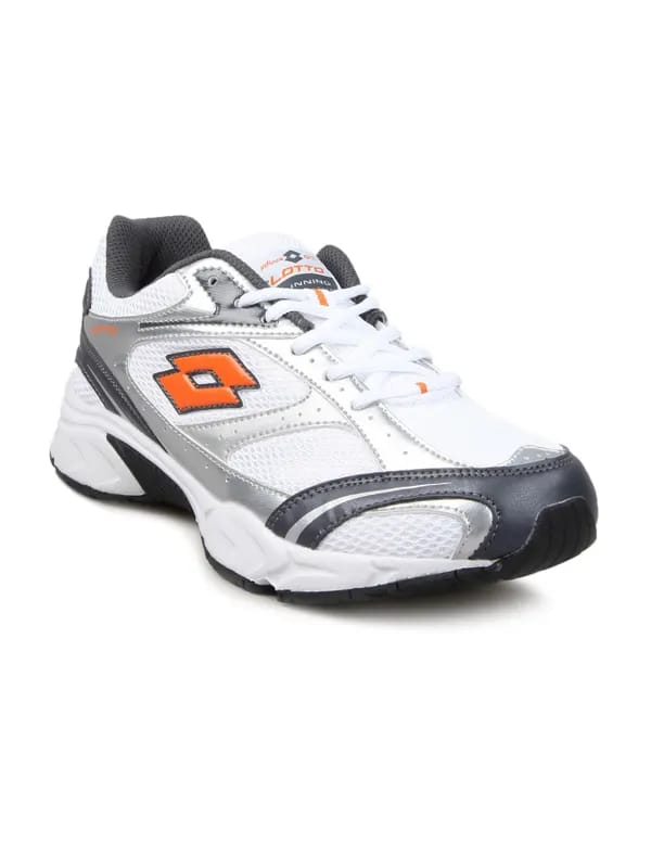 Lotto Men's Osaka White Silver Shoe