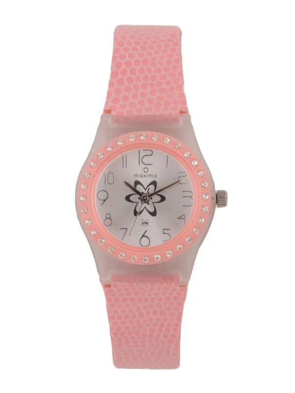 Maxima Women Silver Dial Watch