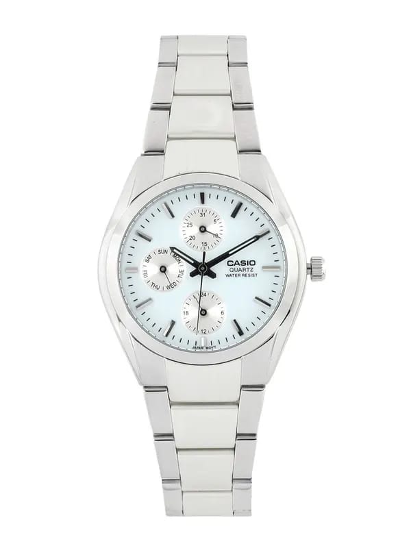 Casio Enticer Men Silver Analogue Watches (A165) MTP-1191A-7ADF