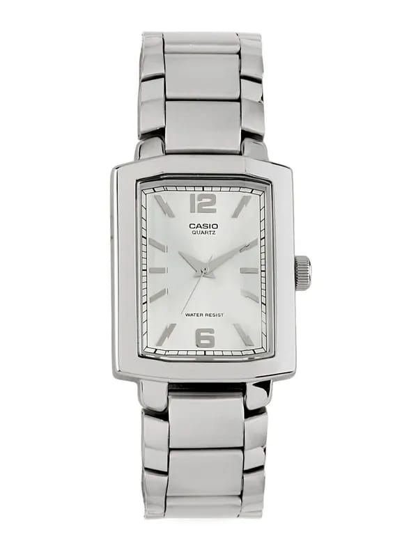 Casio Enticer Men Silver Analogue Watch MTP-1233D-7ADF(A190)