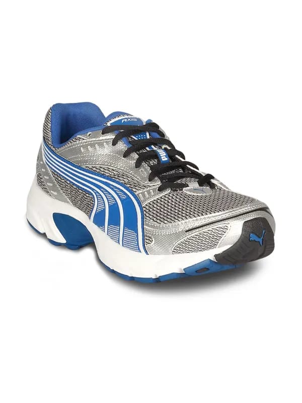 Puma Men's Axis Black Silver Blue Shoe