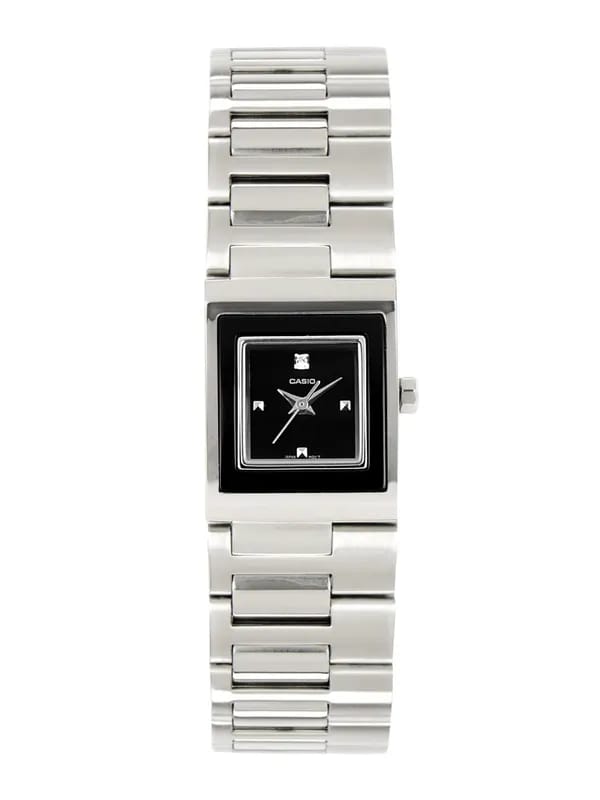CASIO ENTICER Women Black Dial Analogue Watch A664