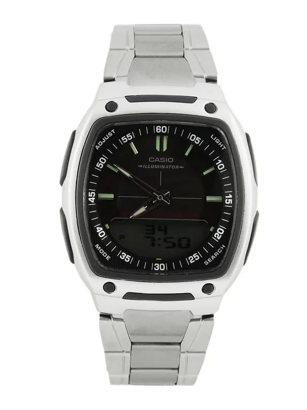 CASIO YOUTH Men Black Dial Analogue & Digital Watch AD99