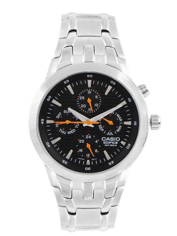 CASIO EDIFICE Men Black Dial Chronograph Watch ED152