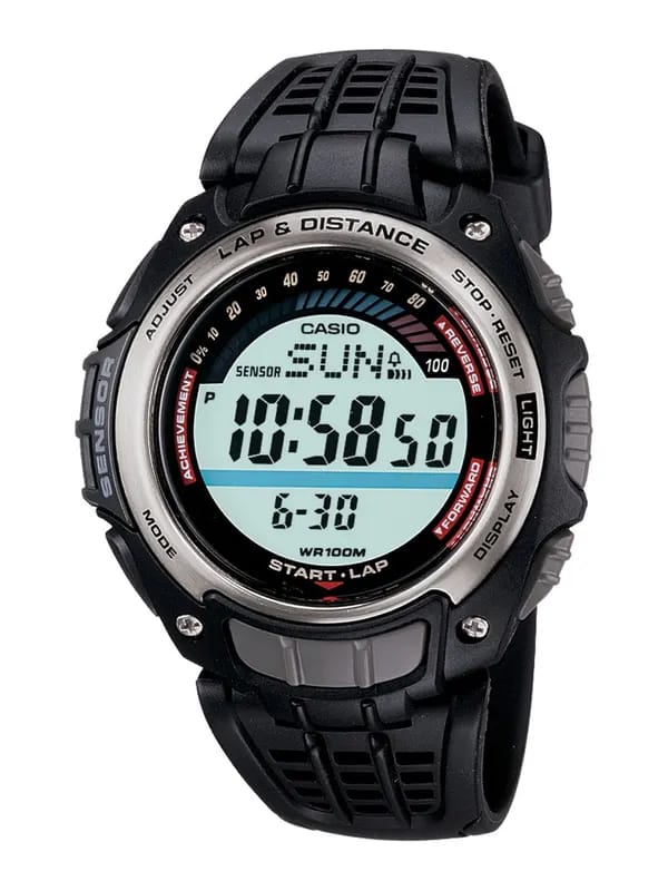 CASIO OUTDOOR Men Black Digital Watch S057