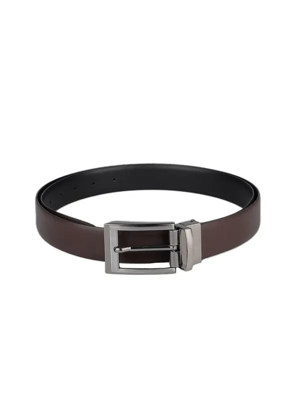 Van Heusen Men Black & Brown Reversible Belt