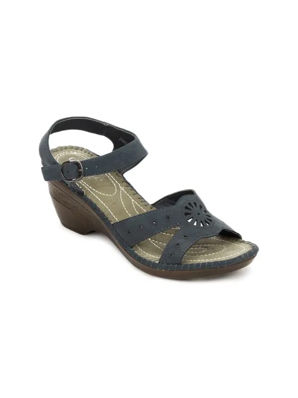 Cobblerz Women Navy Blue Sandals