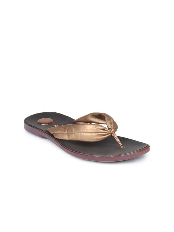 Rocia Women Bronze Flats