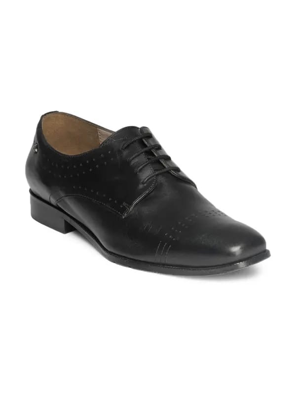 Arrow Men Black Formal Shoes
