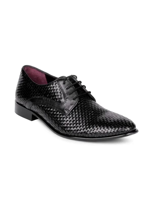 Arrow Men Black Formal Shoes