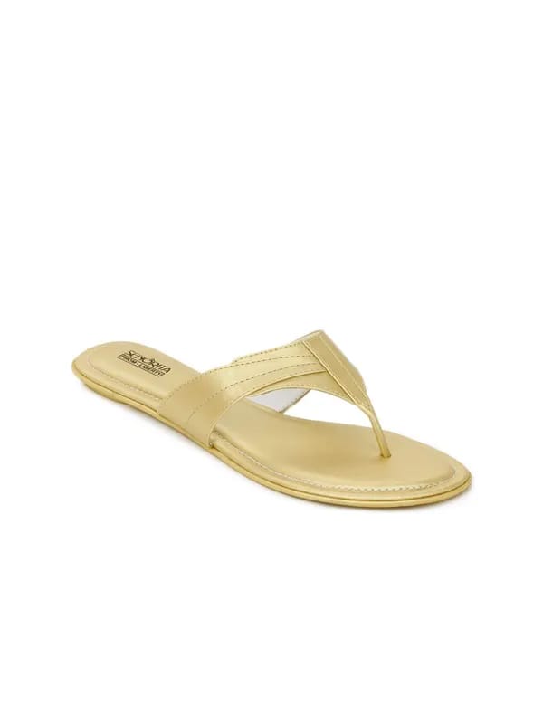 Senorita Women Gold Flats