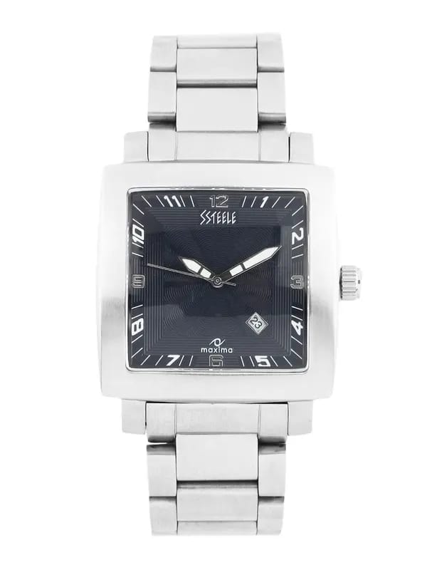 Maxima Men Blue Dial Watch