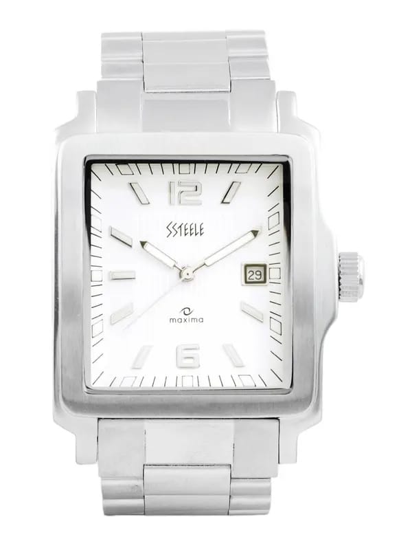Maxima Men Steel Watch