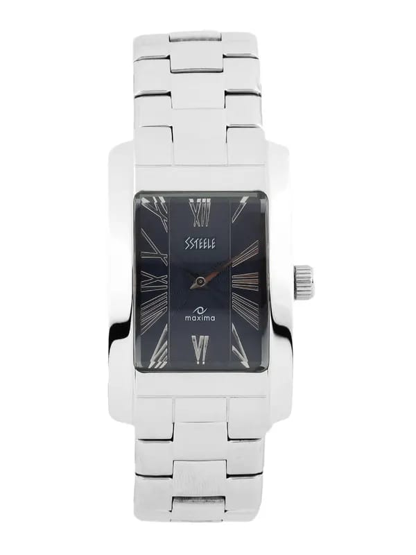 Maxima Men Black Dial Watch