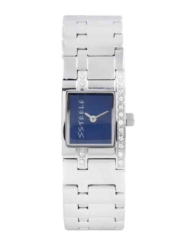 Maxima Women Blue Dial Watch